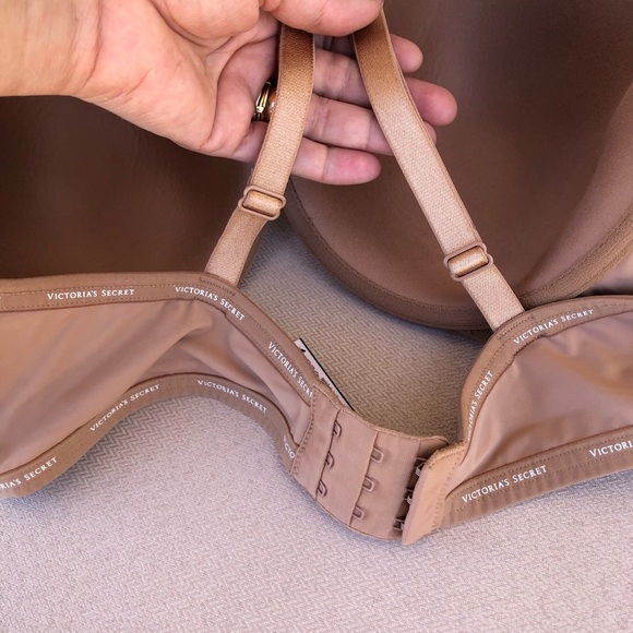 Victoria’s Secret T-Shirt Lightly Lined Full Coverage Tan Bra 40DD - Picture 8 of 16